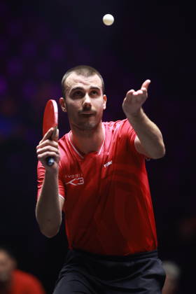 2026 WTT Champions Montpellier : Day 2 Tomislav Pucar of Croatia competes against Shunsuke Togami of Japan during the Men s Singles round of 32 match on day two of the WTT Champions Montpellier 2026 at Sud de France ARENA in Montpellier, France, on October 28, 2026. Montpellier France  Copyright: xRemyxGrosx originalFilename:gros-notitle261028_npjzH.jpg