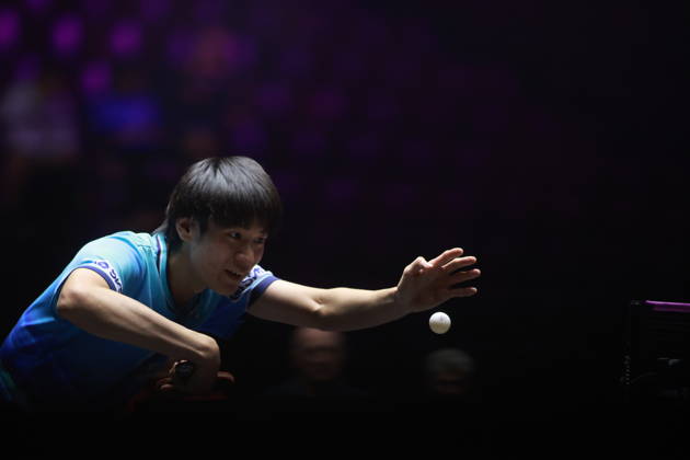 2026 WTT Champions Montpellier : Day 2 Shunsuke Togami of Japan competes against Tomislav Pucar of Croatia during the Men s Singles round of 32 match on day two of the WTT Champions Montpellier 2026 at Sud de France ARENA in Montpellier, France, on October 28, 2026. Montpellier France  Copyright: xRemyxGrosx originalFilename:gros-notitle261028_npKkN.jpg