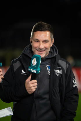 October 28, 2026, GER, Soccer, DFB Cup, 2nd Round, 2026–2027 Season, Oldenburg, Marschweg Stadium, SSV Jeddelo II vs. Hertha BSC Berlin Stefan LEITL Hertha BSC Berlin Head Coach Oldenburg Marschweg Stadium Lower Saxony Germany Copyright: xnordphotoxGmbHx xRojahnx