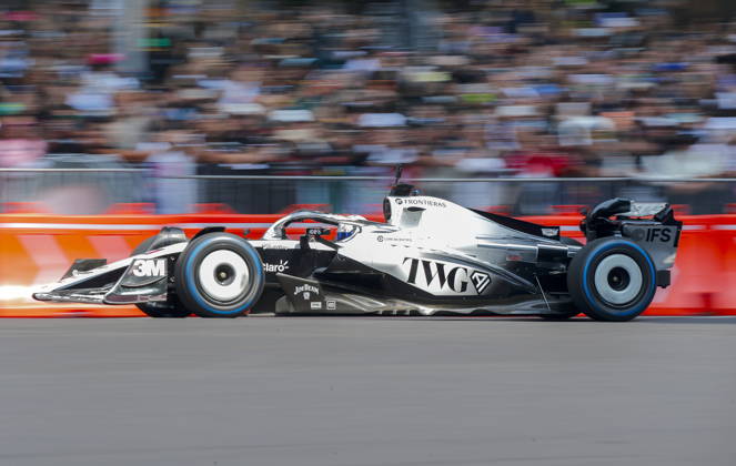 Formula One Show Run in Mexico City Cadillac driver Sergio Perez of Mexico shows his skills during a Formula One Show Run in Mexico City, Mexico, 28 October 2026. The Formula One Grand Prix of Mexico City race takes place on 01 November. MEXICO CITY Mexico  Copyright: xIsaacxEsquivelx