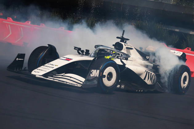Mexico City Hosts Cadillac F1 Showrun with Driver Sergio Perez MEXICO CITY, MEXICO - OCTOBER 28: Formula 1 driver Sergio Perez of Mexico drives during a showrun on Paseo de la Reforma Avenue, in Mexico City, Mexico on October 28, 2026. The exhibition took place ahead of the Mexico City Grand Prix, where Perez will mark his 300th career Formula 1 race start. Daniel Cardenas Anadolu Mexico City Mexico. Editorial use only. Please get in touch for any other usage.  Copyright: x2026xAnadoluxDanielxCardenasx