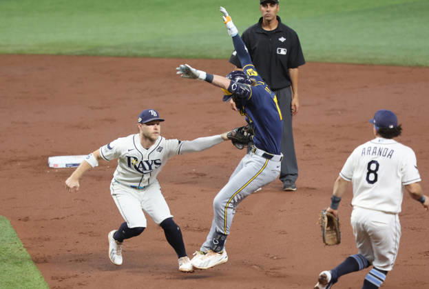 Baseball, MLB, World Series, Tampa Bay Rays v Milwaukee Brewers