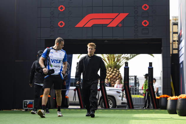 F1 - MEXICO CITY GRAND PRIX 2026 LAWSON Liam (nzl), Visa Cash App RB F1 Team VCARB03, portrait during the 2026 Formula 1 Mexico City Grand Prix, 19th round of the 2026 Formula One World Championship, WM, Weltmeisterschaft from October 30 to November 1, 2026 on the Autodromo Hermanos Rodriguez, in Mexico City, Mexico - Mexico CityMexico  Copyright: xJulienxDelfossex