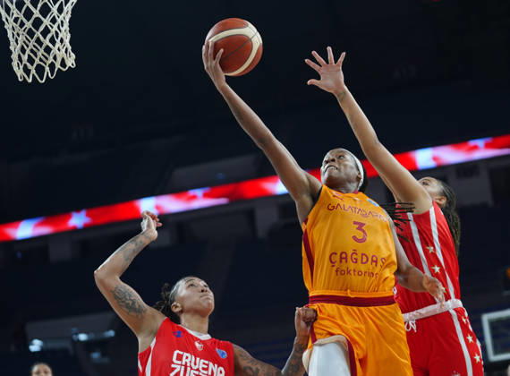 Basketball, Women, EuroLeague, Galatasaray Cagas Istanbul v Crvena Zveda Belgrade