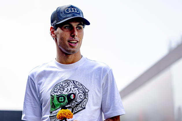 MEXICO CITY: Formula 1 driver Gabriel Bortoleto of the Audi Revolut F1 Team during the Formula 1 Mexican Grand Prix at the Autódromo Hermanos Rodríguez on October 29, 2026, in Mexico City, Mexico. Photo by DeFodi Images