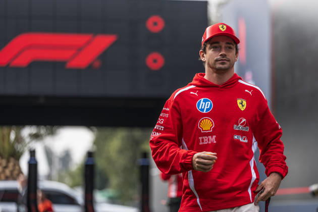 Formula 1 Gran Premio de la Ciudad de México 2026 Remy Midez OVERTAKE MAXPPP - Mexico City 29 10 2026 16 LECLERC Charles (mon), Scuderia Ferrari HP, portrait, paddock at the Formula 1 Gran Premio de la Ciudad de México 2026, the 19th round of the 2026 FIA Formula 1 World Championship, WM, Weltmeisterschaft at the Autódromo Hermanos Rodríguez in Mexico City, Mexico, from 29 October to 01 November 2026 Mexico City Mexico  Copyright: xOVERTAKE MAXPPPxRemyxMidezx OVT202610292508 OVT202610292508