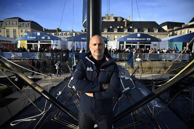 ROUTE DU RHUM 2026 - Fabrice AMEDEO PHOTOPQR OUEST FRANCE Marc OLLIVIER ; SAINT-MALO ; 29 10 2026 ; Fabrice AMEDEO skipper IMOCA FDJ United - Océan Calling dans le village de la course La Route du Rhum Destination Guadeloupe ce jeudi 29 octobre 2026 à Saint-Malo (Ille-et-Vilaine). Skippers before *Route du Rhum – Destination Guadeloupe* race village in Saint-Malo (Ille-et-Vilaine) on Thursday, October 29, 2026. SAINT-MALO France  Copyright: xPHOTOPQR OUESTxFRANCE MAXPPPxMarcxOLLIVIERx 20261029OFR2476 20261029OFR2476