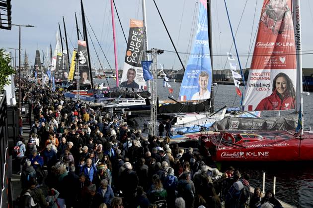 ROUTE DU RHUM 2026 PHOTOPQR OUEST FRANCE Marc OLLIVIER ; SAINT-MALO ; 29 10 2026 ; La foule dans le village de la course La Route du Rhum Destination Guadeloupe ce jeudi 29 octobre 2026 à Saint-Malo (Ille-et-Vilaine). Photo : MARC OLLIVIER OUEST-FRANCE Saint Malo, France, oct 29th 2026 Atmosphere before the *Route du Rhum – Destination Guadeloupe* race village in Saint-Malo (Ille-et-Vilaine) on Thursday, October 29, 2026. SAINT-MALO France  Copyright: xPHOTOPQR OUESTxFRANCE MAXPPPxMarcxOLLIVIERx 20261029OFR2505 20261029OFR2505