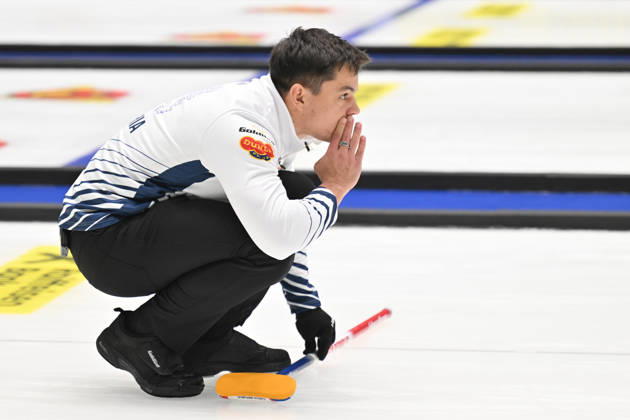 European Curling Championships 2026: Norway vs Czechia, in Ostrava, Czech Republic, on October 29, 2026. Lukas Klima (CZE). (CTKxPhoto JaroslavxOzana) CTKPhotoP2026102909195  CTKPhotoP2026102909195