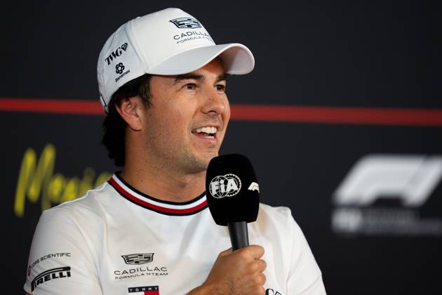 October 29, 2026, Mexico City, Mexico: Sergio Perez (MEX) (Cadillac F1 Team) at the press conference, PK, Pressekonferenz of the Formula 1 Mexico City Grand Prix 2026 at the AutoÂ³dromo Hermanos RodroÂ­guez. Mexico City Mexico - ZUMAs197 20261029_aaa_s197_126 Copyright: xLucaxMartinix