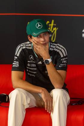 Autodromo Hermanos Rodriguez Mexico City - 29 10 2026: George Russell from UK during the Formula 1 Mexico City Grand Prix - Thursday - Media Day at Autodromo Hermanos Rodriguez on 29 10 2026 in Mexico City. (Cristiano Barni Alessio Morgese SPP) Copyright: xCristianoxBarnix xAlessioxMorgesex xSPPx spp-en-CrBaAlMo-20261029_SPP_AlessioMorgese_1575