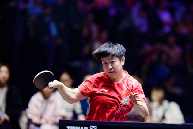 Sun Yingsha joue un coup droit Benjamin ELKAIM MAXPPP - Montpellier 30 10 2026 Tennis de table WTT Champions Montpellier 2026 1 8 de finale 30 octobre 2026. Sun Yingsha, joueuse chinoise (nÂ°2 mondiale), joue un coup droit pendant un echange. Elle remporte son match 3-2 face a -shinyubin (nÂ°12 mondiale). WTT Champions Montpellier 2026 in Montpellier, France on October 30, 2026. Montpellier FRANCE  Copyright: xMAXPPPxBenjaminxELKAIMx ELK202610303707 ELK202610303707
