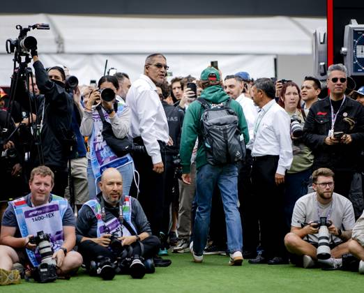 MEXICO - Andrea Kimi Antonelli (Mercedes) arrives ahead of the first free practice session at the Autodromo Hermanos Rodriguez ahead of the Mexican Grand Prix. SEM VAN DER WAL ANP xVIxANPxSportx xxANPxIVx 574116405 originalFilename: 574116405.jpg