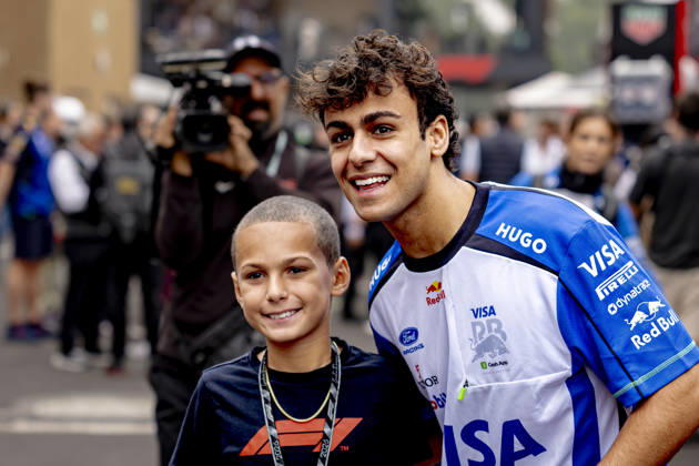 MEXICO CITY: Formula 1 driver Arvid Lindblad of the Visa Cash App Racing Bulls Formula One Team during the Formula 1 Mexican Grand Prix at the Autódromo Hermanos Rodríguez on October 30, 2026, in Mexico City, Mexico. Photo by DeFodi Images