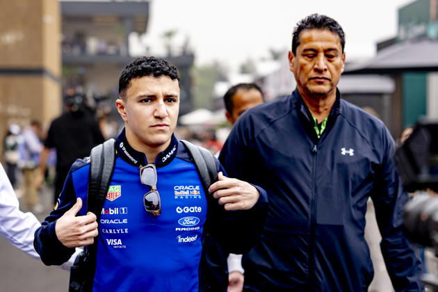 MEXICO CITY: Formula 1 driver Isack Hadjar of Oracle Red Bull Racing during the Formula 1 Mexican Grand Prix at the Autódromo Hermanos Rodríguez on October 30, 2026, in Mexico City, Mexico. Photo by DeFodi Images