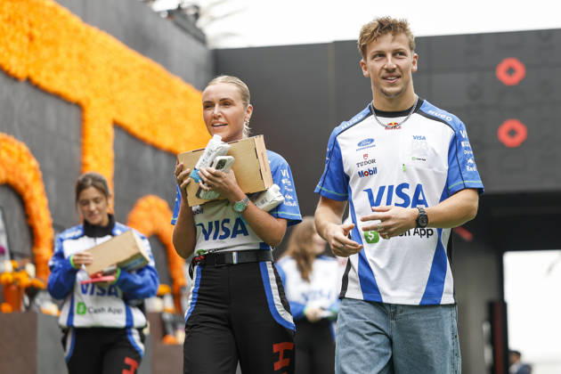 F1 - MEXICO CITY GRAND PRIX 2026 LAWSON Liam (nzl), Visa Cash App RB F1 Team VCARB03, portrait during the 2026 Formula 1 Mexico City Grand Prix, 19th round of the 2026 Formula One World Championship, WM, Weltmeisterschaft from October 30 to November 1, 2026 on the Autodromo Hermanos Rodriguez, in Mexico City, Mexico - Mexico CityMexico  Copyright: xJulienxDelfossex