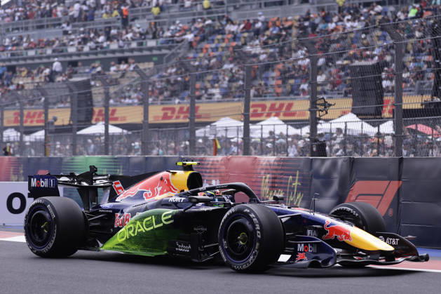 October 30, 2026, Mexico City, Cdmx, Mexico: ISACK HADJAR takes a practice lap during Free Practice 1 of the Formula 1 Mexico City Grand Prix at the AutoÂ³dromo Hermanos RodroÂ­guez in Mexico City, CDMX, Mexico on October 30, 2026. Mexico City Mexico - ZUMAs346 20261030_zsp_s346_035 Copyright: xAlejandroxSalazarx