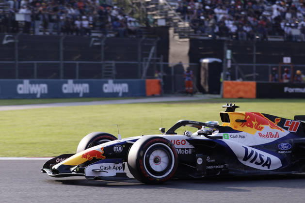 October 30, 2026, Mexico City, Cdmx, Mexico: ARVID LINDBLAD takes a practice lap during Free Practice 2 of the Formula 1 Mexico City Grand Prix at the AutoÂ³dromo Hermanos RodroÂ­guez in Mexico City, CDMX, Mexico on October 30, 2026. F1 Mexico City Grand Prix 2026  - ZUMAs346 20261030_zsp_s346_060 Copyright: xAlejandroxSalazarx