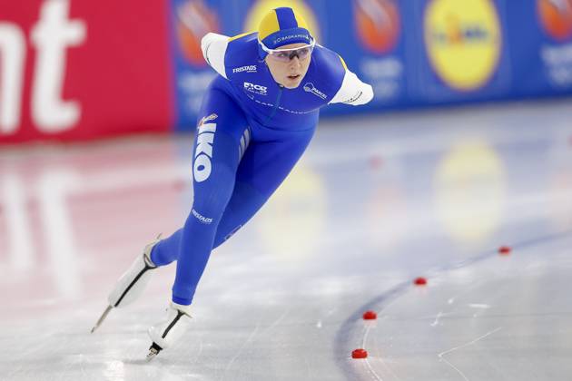 HEERENVEEN , 31-10-2026 , Thialf Ice Stadium , season 2026 2027 , World Cup Qualification Tournament . , Picture shows 3000m ladies, Elisa Dul Worldcup Qualification 31-10-2026  x209376851x Copyright: