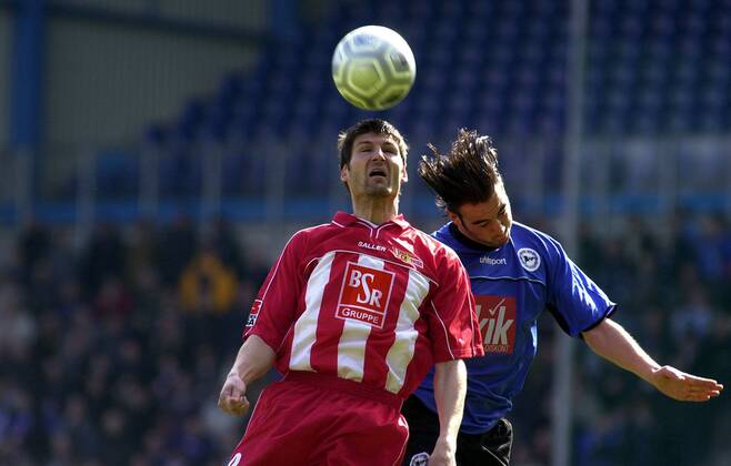 Football, 2. BL, Arminia Bielefeld - 1. FC Union Berlin 2:1