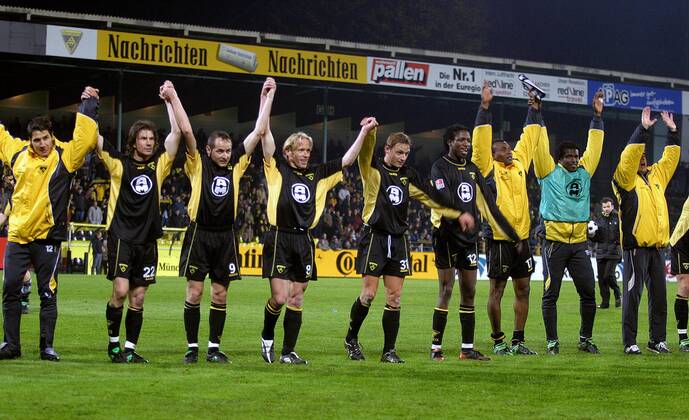 Football, 2. BL, Alemannia Aachen - 1. FC Union Berlin 4:2
