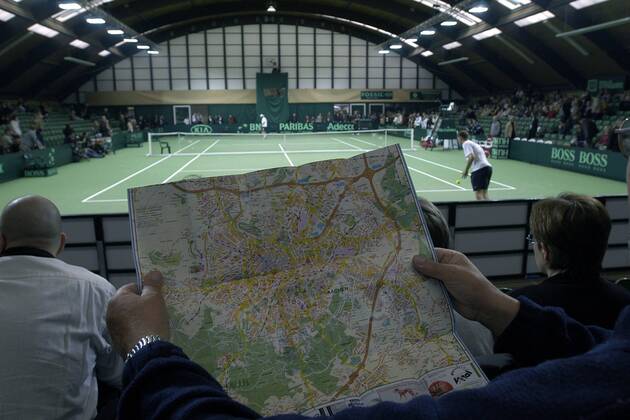 Tennis, Davis Cup, Europe Africa Zone, Germany - Israel