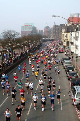 Athletics, Olympus Marathon in Hamburg