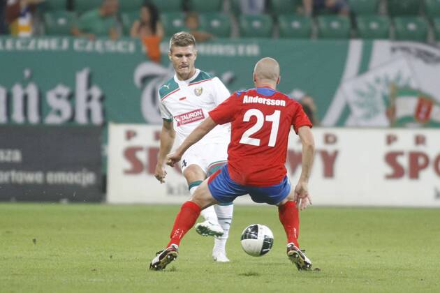 Fussball, Champions League, Qualifikation, Slask Wroclaw vs Helsingborgs IF 0:3