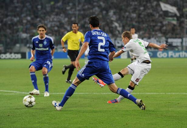 Fussball, Champions League Playoff, Borussia Moenchengladbach - Dynamo Kiew 1:3