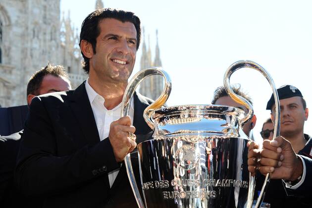 Fussball, Champions League, Praesentation des Pokals der Saison 2012 - 2013