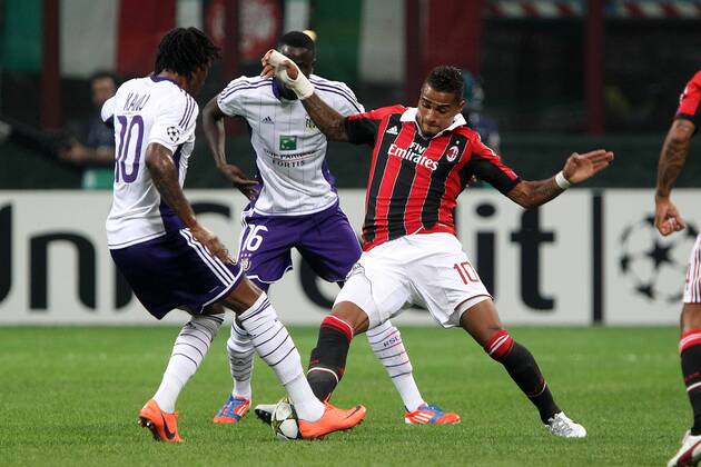 Fussball, Champions League, AC Mailand - RSC Anderlecht 0:0
