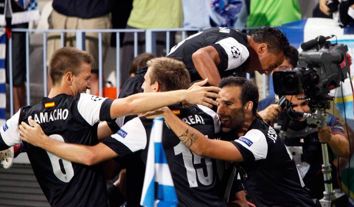 Fussball, Champions League, FC Malaga - Zenit St. Petersburg 3:0