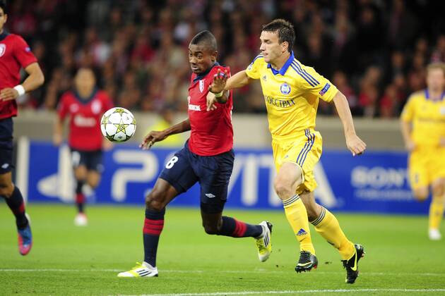 Fussball, Champions League, OSC Lille - Bate Baryssau 1:3
