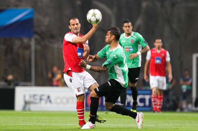 Fussball, Champions League, Sporting Braga - CFR Cluj 0:2