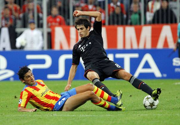 Fussball, Champions League, Bayern Muenchen - FC Valencia 2:1