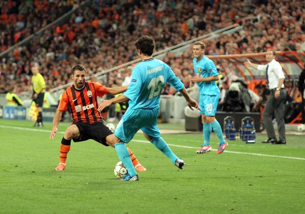 Fussball, Champions League, Shakhtar Donetsk - FC Nordsjaelland 2:0