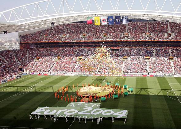 Football, Euro 2004, Opening ceremony in Porto