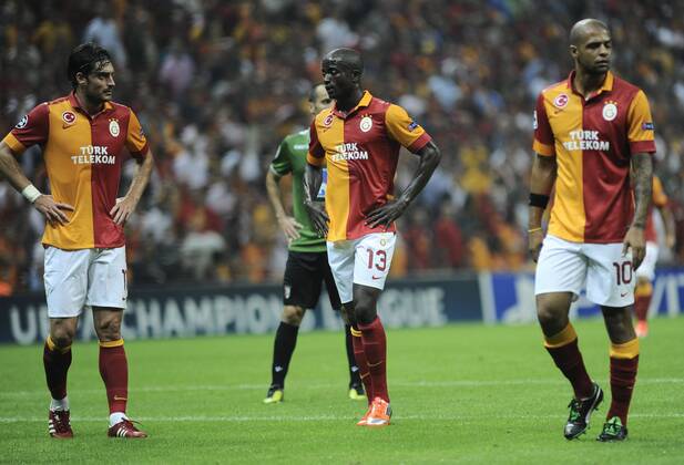 Fussball, Champions League, Galatasaray Istanbul - Sporting Braga 0:2