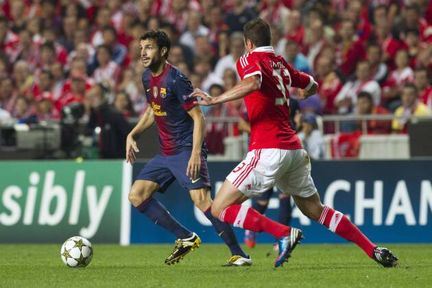 Fussball, Champions League, Benfica Lissabon - FC Barcelona 0:2