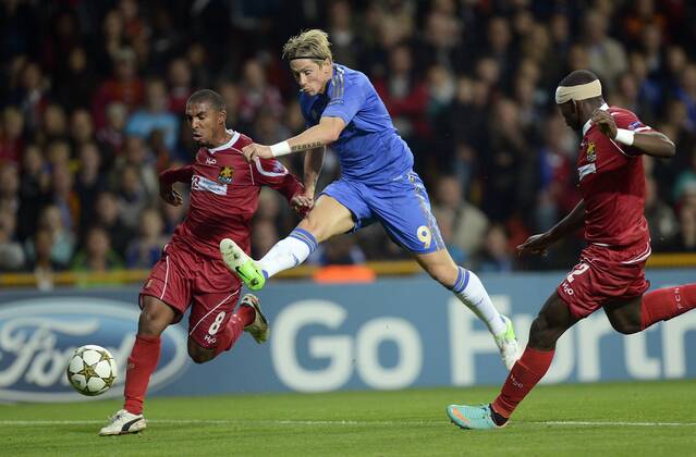 Fussball, Champions League, FC Nordsjaelland - FC Chelsea 0:4