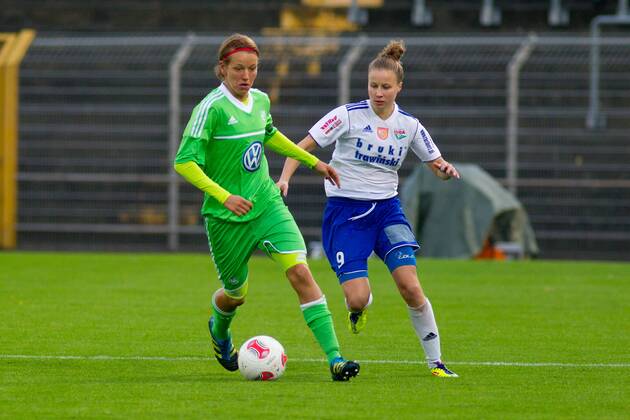 Fussball, Damen, Champions League, VfL Wolfsburg - RTP Unia Raciborz