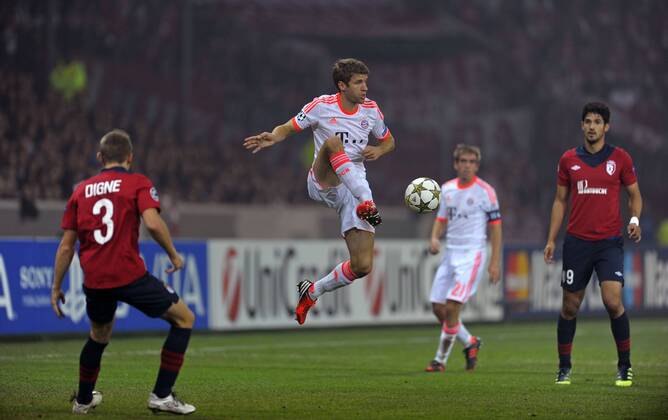 Fussball, Champions League, OSC Lille - Bayern Muenchen 0:1