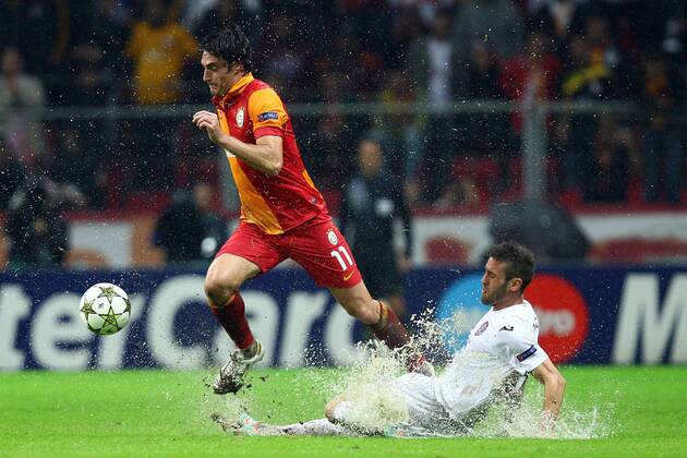Fussball, Champions League, Galatasaray Istanbul - CFR Cluj 1:1