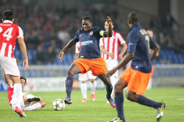 Fussball, Champions League, Montpellier HSC - Olympiakos Piräus 1:2