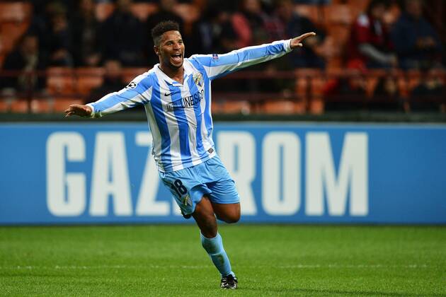 Fussball, Champions League, AC Mailand - FC Malaga 1:1