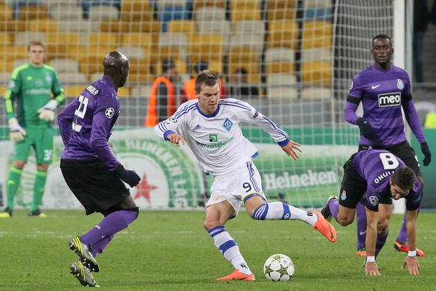 Fussball, Champions League, Dynamo Kiew - FC Porto 0:0