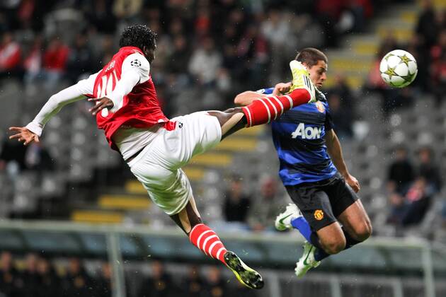 Fussball, Champions League, Sporting Braga - Manchester United 1:3