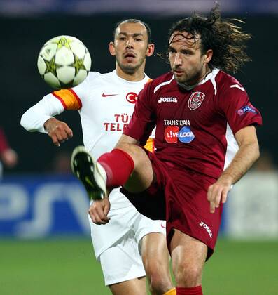Fussball, Champions League, CFR Cluj - Galatasaray Istanbul 1:3