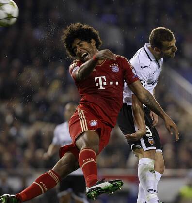 Fussball, Champions League, FC Valencia - FC Bayern Muenchen 1:1