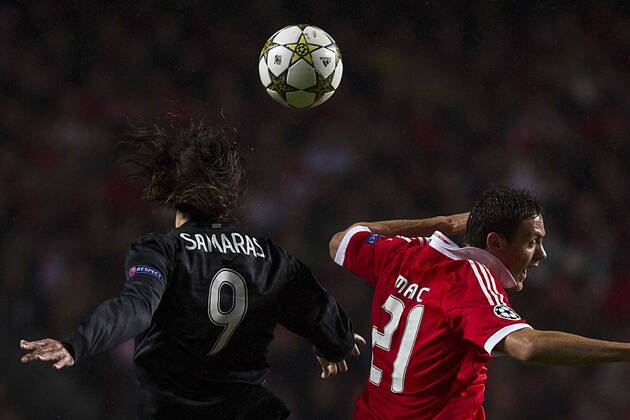 Fussball, Champions League, Benfica Lissabon - Celtic Glasgow 2:1